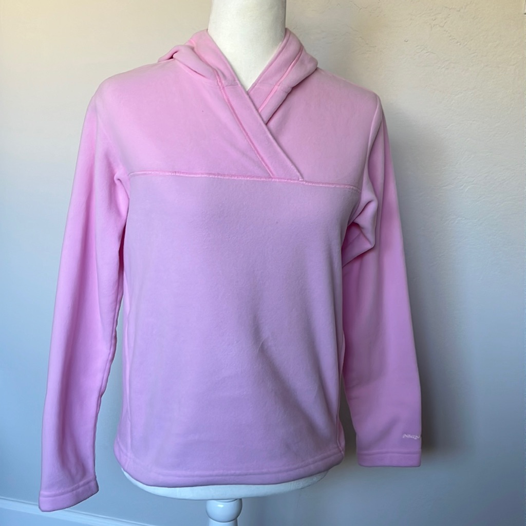 Patagonia Pink Large Fleece Hoodie